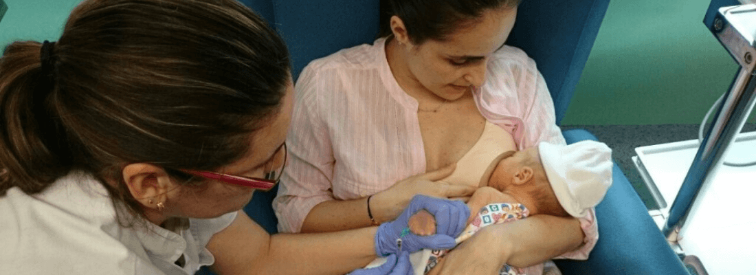 Tetanalgesia o cómo calmar el dolor del bebé dando el pecho